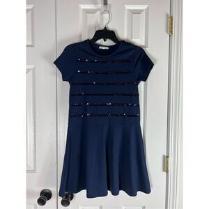 Rockets of Awesome Girls Navy Dress Size 12